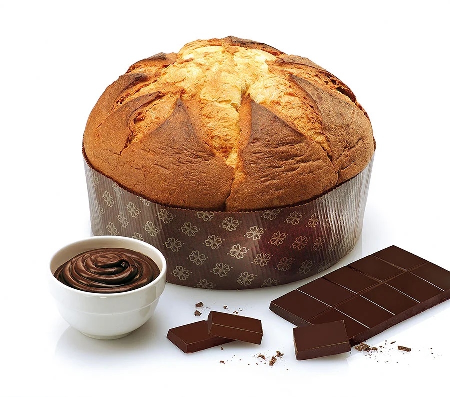 Cozonac Italian Artizanal Cu Crema De Ciocolata Panettone Crema Cioccolato Gilber 1Kg Ambalat Manual1