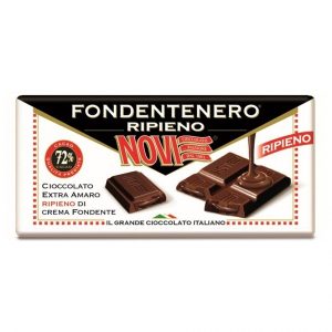Ciocolata neagra cu crema Novi Fondente Nero 100g | Delicii Gourmet