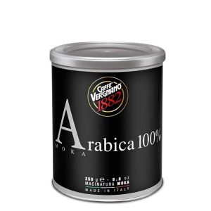 Cafea Italiana Vergnano 100 Arabica Moka 250G Cutie Rotunda