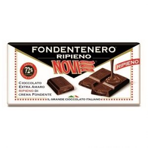 Ciocolata Neagra Umpluta Cu Crema Novi Fondente Nero 100G