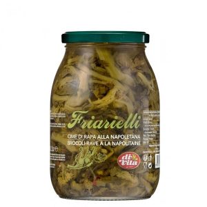 Conserva italiana din broccoli in ulei de floarea soarelui Friarielli Di Vita 970ml | Delicii Gourmet