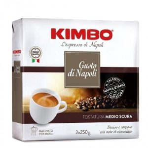 Cafea macinata Kimbo Gusto di Napoli 2x 250g | Cafea Kimbo | Delicii Gourmet
