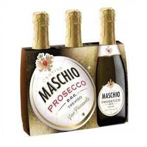 Vin spumant Prosecco Maschio DOC Extra Dry 11% alcool - 3buc x 200ml | Delicii Gourmet