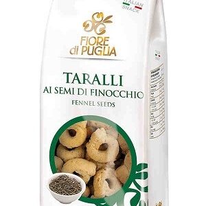 Covrigei Italieni Taralli Cu Seminte De Fenicul Fiore Di Puglia 250G