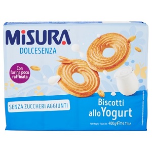Biscuiti fara zahar Frollini cu iaurt Misura | Delicii Gourmet