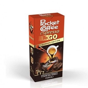 Pocket Coffee Espresso To Go - ciocolata si cafea 100% arabica 3 buc
