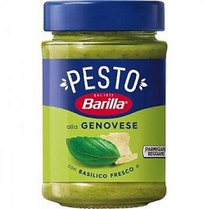 Sos Pesto Genovez cu usturoi Barilla | Sosuri vegetariene pentru paste | Delicii Gourmet
