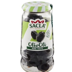 Masline Negre La Cuptor Sacla Olivoli 200G