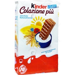 Prajiturele Kinder Colazione Piu 300G 10 Buc