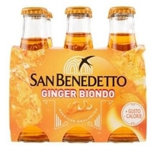 Analcoolic pentru aperitiv Ben'S Ginger Biondo San Benedetto 6x100 ml