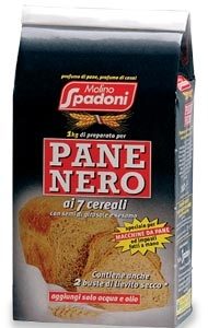 Faina De Grau Italiana Pentru Paine Neagra Cu 7 Cereale Molino Spadoni 1Kg