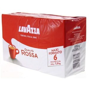 Cafea macinata Lavazza Rossa 6x 250g