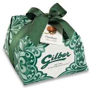 Cozonac Italian Artizanal Panettone Cu Pere Si Smochine Gilber 1Kg Ambalat Manual