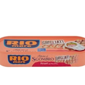 File De Macrou La Gratar In Ulei De Masline Cu Ardei Iute Rio Mare Italia 120G