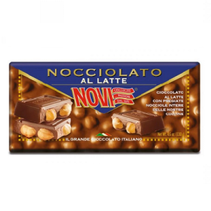 Ciocolata cu alune intregi - Nocciolato Gianduja Novi 130g