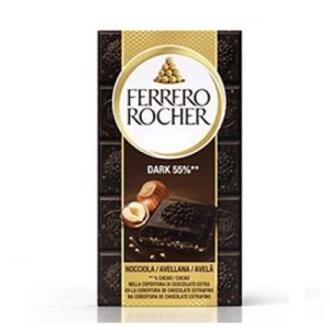 Ciocolata extra amaruie cu alune Ferrero Rocher 90g