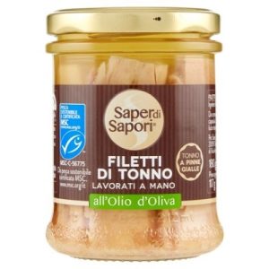 File De Ton In Ulei De Masline Saper Di Sapori 180G