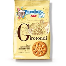 Biscuiti Simpli Cu Zahar Brun Mulino Bianco Girotondi 800G