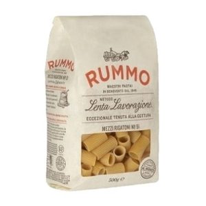 Paste Fara Ou Mezzi Rigatoni Rummo 500G