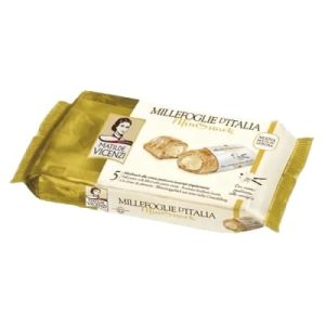 Desert din foietaj Mini Snack cu crema de vanilie Matilde Vicenzi
