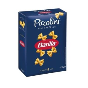 Paste Barilla Piccolini Mini Farfalle 500G