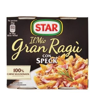 Sos Italian Pentru Paste Ragu Cu Speck Star 2X180G