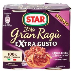 Sos Ragu Extra Gusto Star 2X180G
