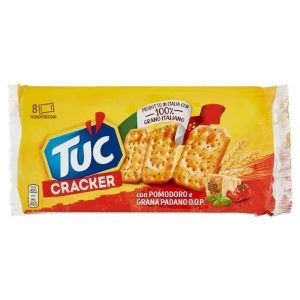 Biscuiti Cracker Cu Rosii Si Grana Padano Tuc 250G