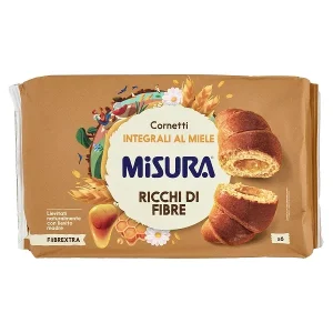 Cornuri Integrale Cu Miere Misura Fibrextra 6 Buc
