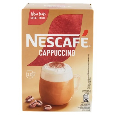 Nescaf Cappuccino Preparat Solubil Pentru Cappuccino 140G 10 Plicuri New