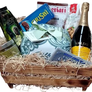 Cos Cadou Panettone Cu Crema De Fistic Gilber 8 Produse