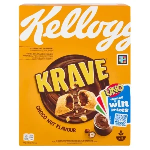 Cereale Krave Choco Nut Kelloggs 410G